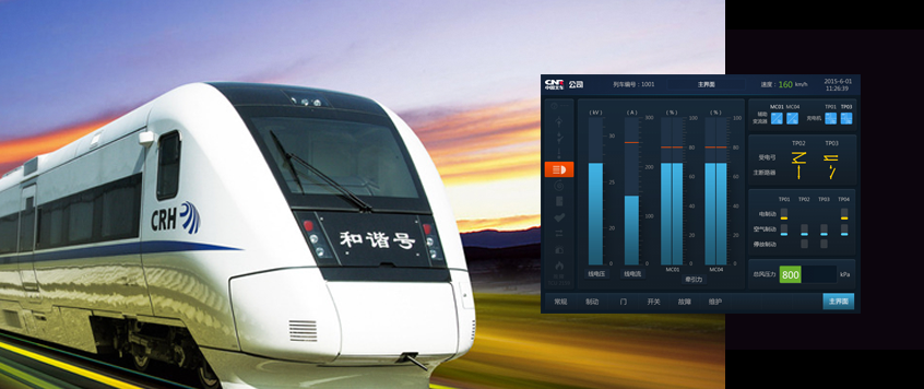 中國中車 城軌車及動車顯示屏界面設(shè)計及QT、Codesys、Fltk界面及控件開發(fā)